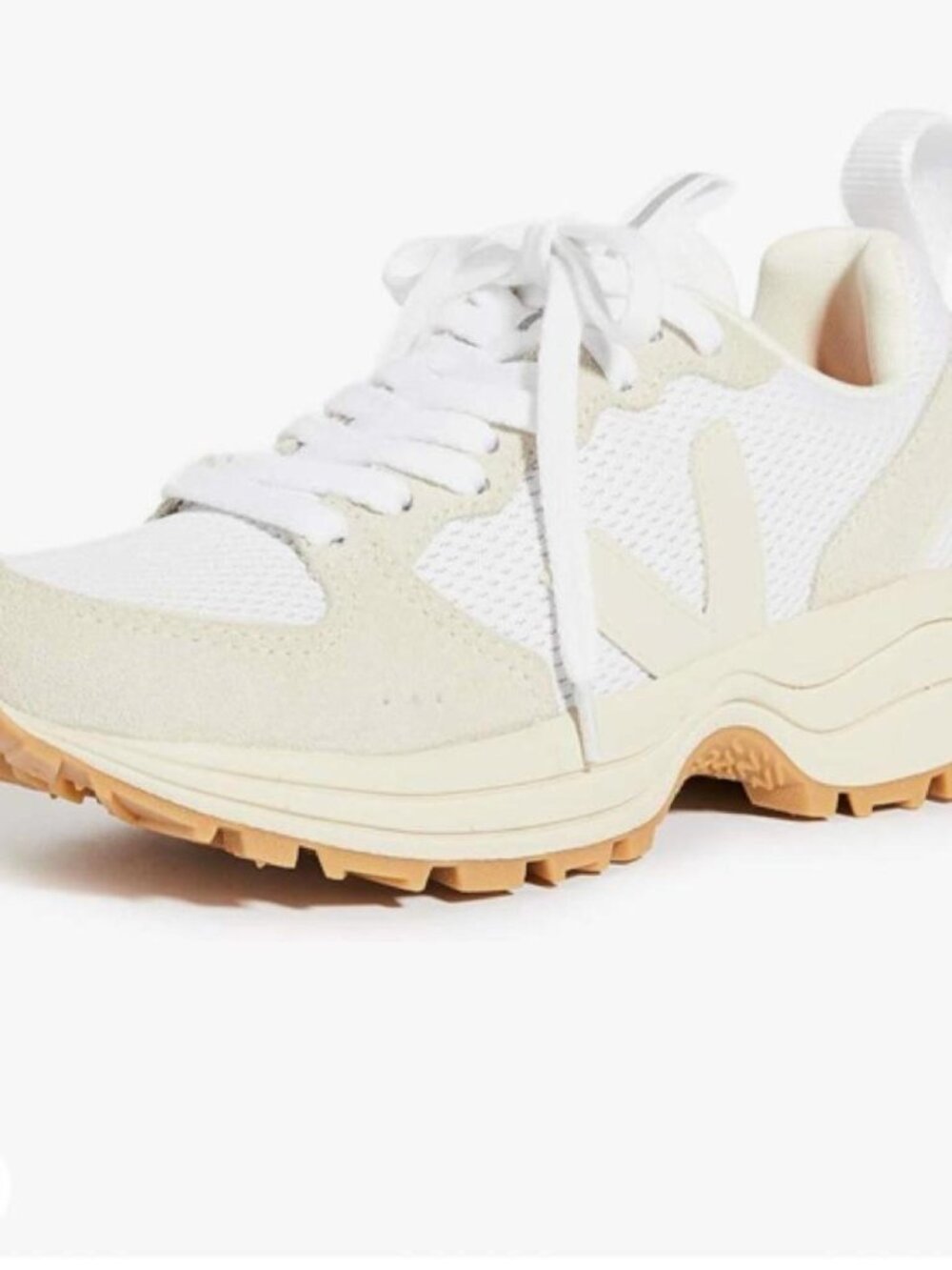 Veja White & Cream Sneakers Women's Size 7